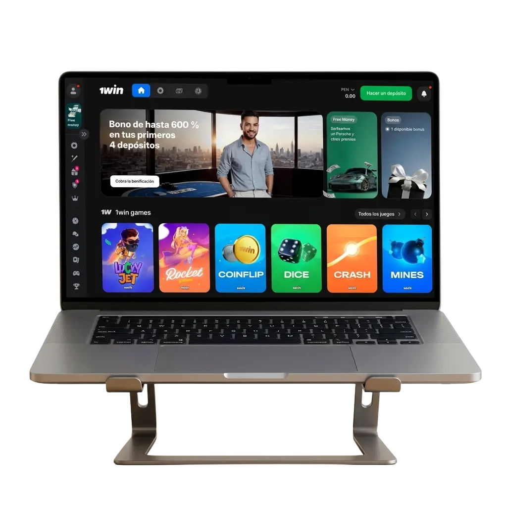 Plataforma 1win Perú: apuestas deportivas, casino online, bono hasta 500% y depósito con YAPE