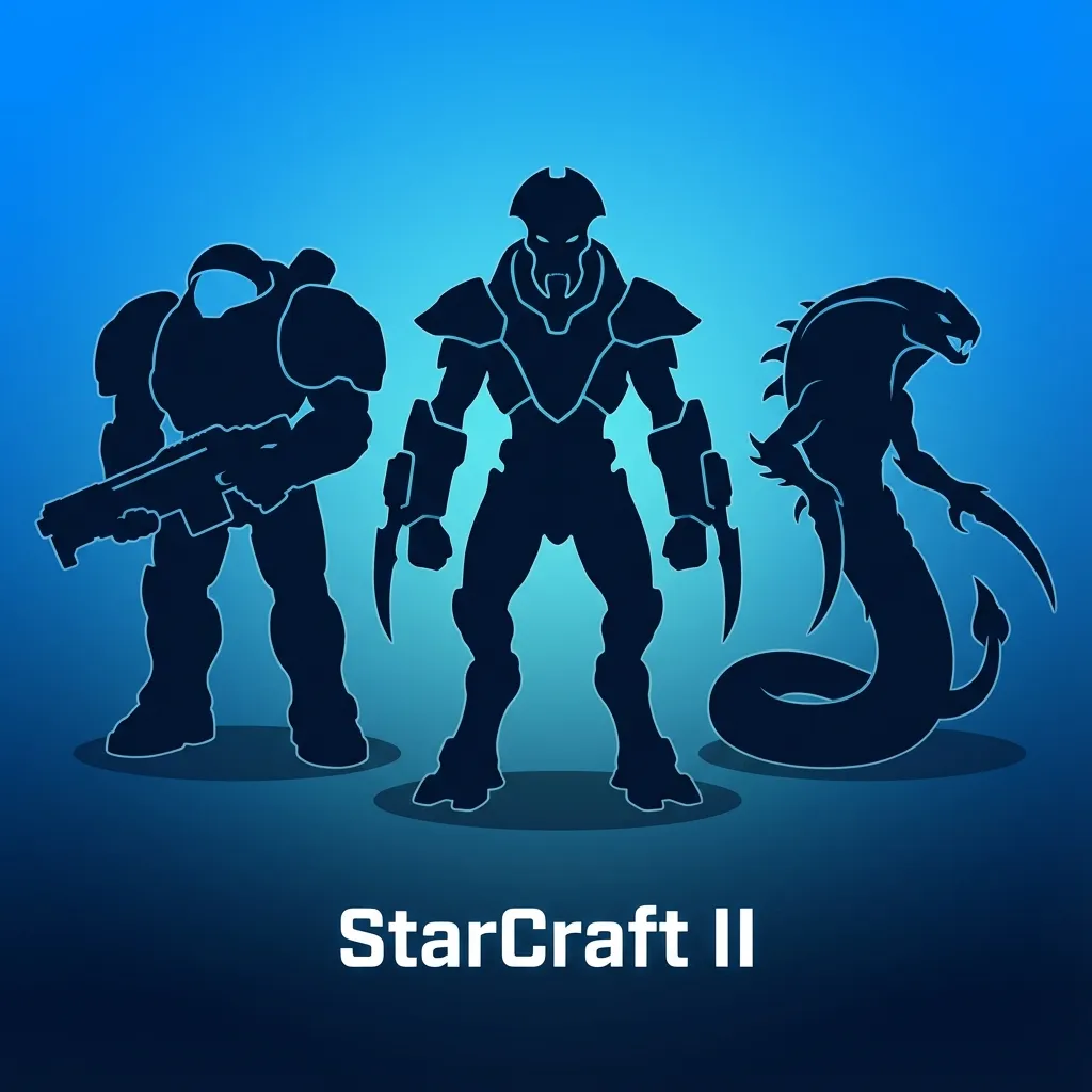 Pantalla de StarCraft II con combate espacial futurista y superposición de cuotas y mercados de apuestas de e-sports