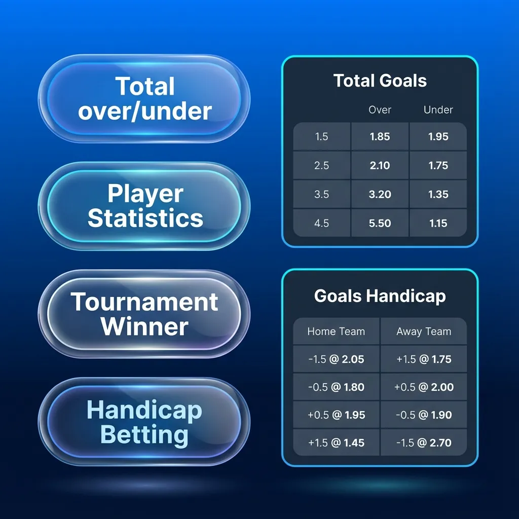 Infografía en español sobre tipos de apuestas: sencilla, sistema y combinada, con iconos y breves descripciones de riesgo.