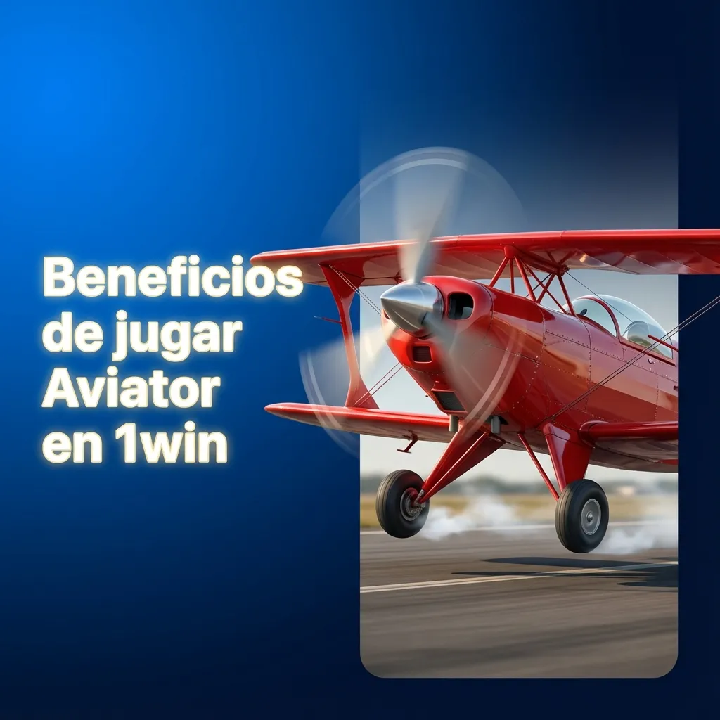 Pantalla del juego Aviator en 1win con interfaz en español, bono destacado y acceso desde móvil y PC para jugadores de Perú