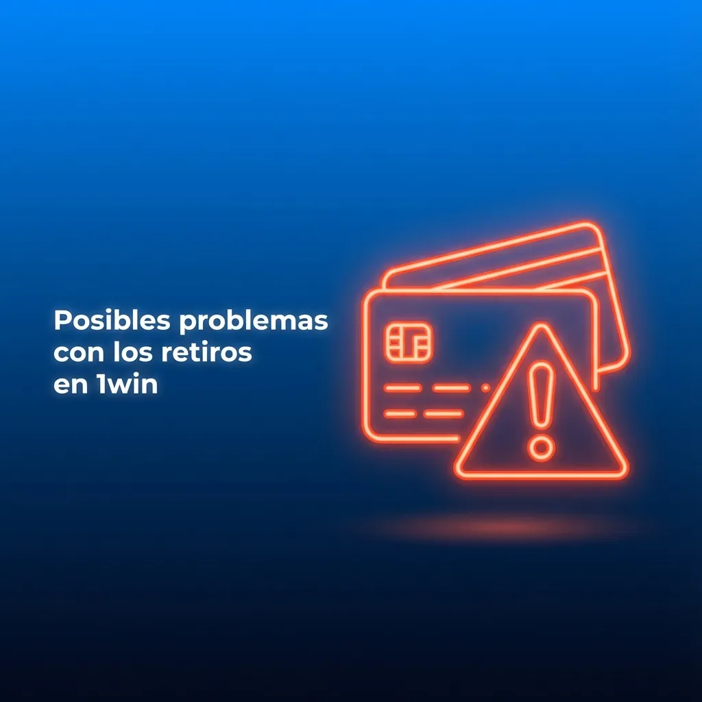 Ilustración de usuario de 1win revisando problemas comunes de retiro y pasos para verificar datos, límites y condiciones de bono.