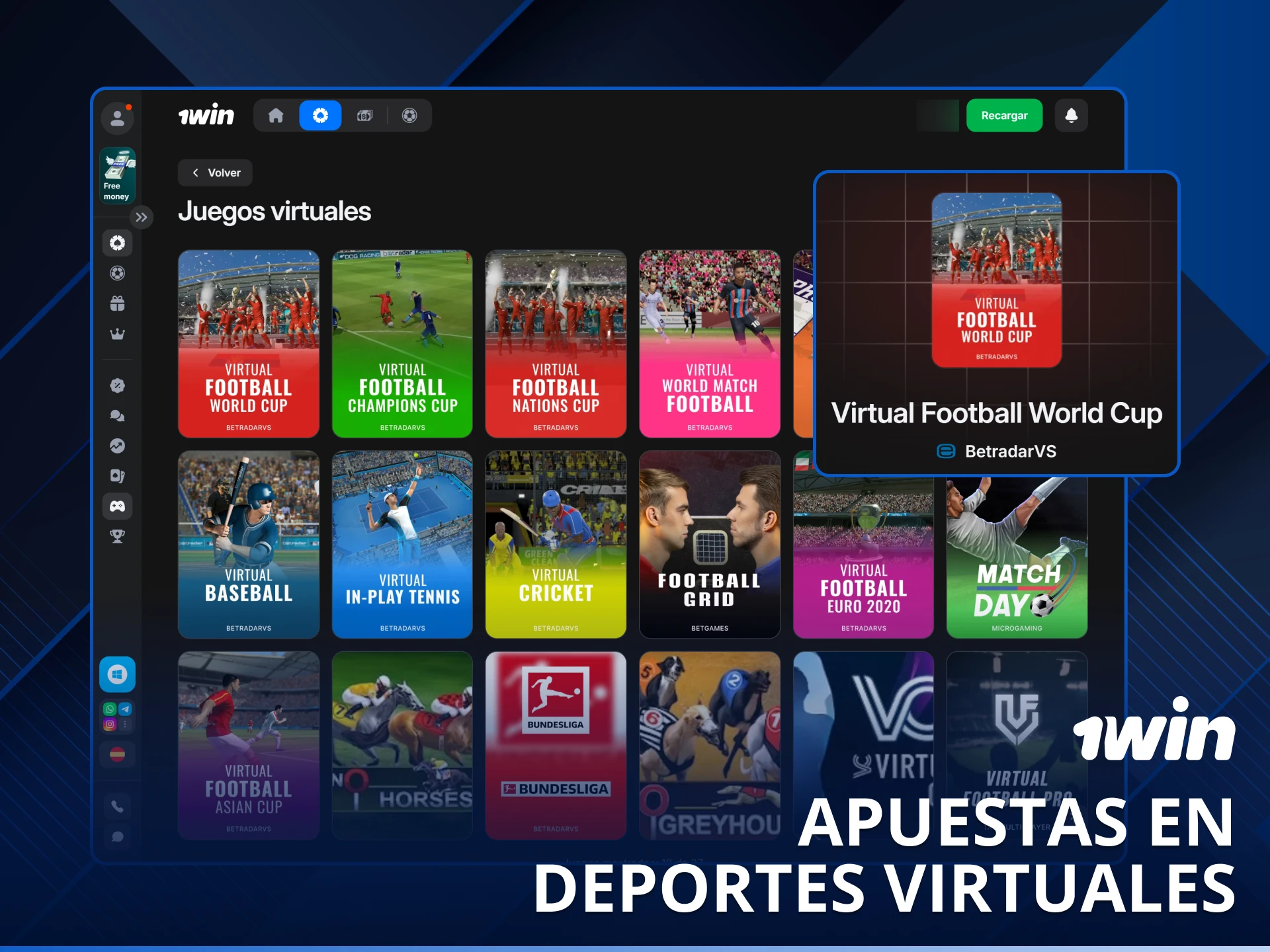 Prueba tu suerte con las apuestas en deportes virtuales disponibles en 1win.