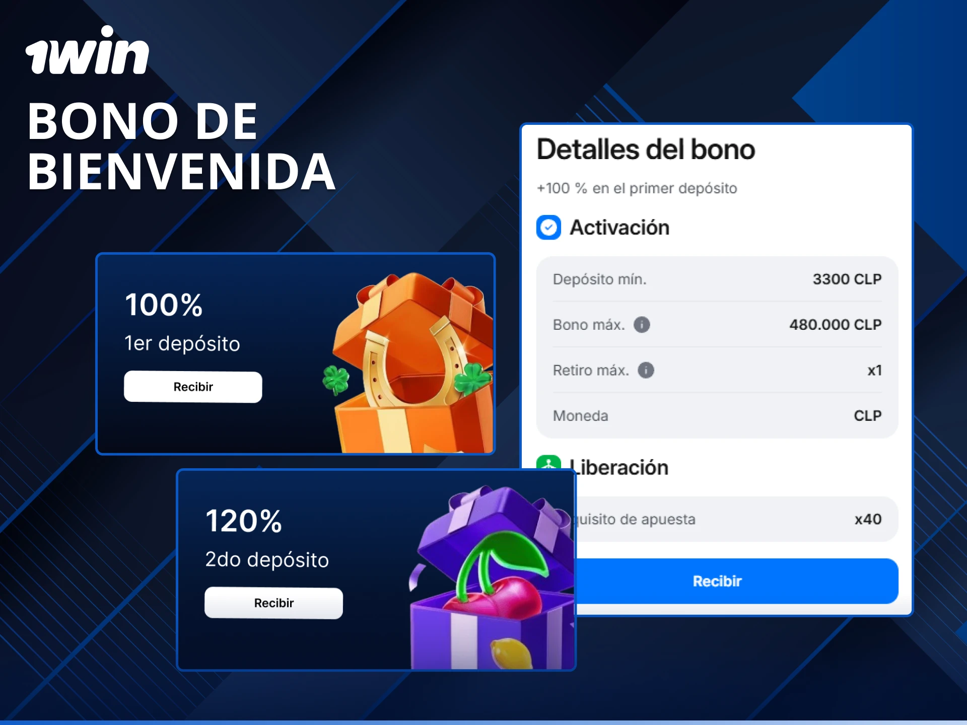 Obtén el exclusivo bono de bienvenida de 500% hasta 7 200 PEN en 1win.