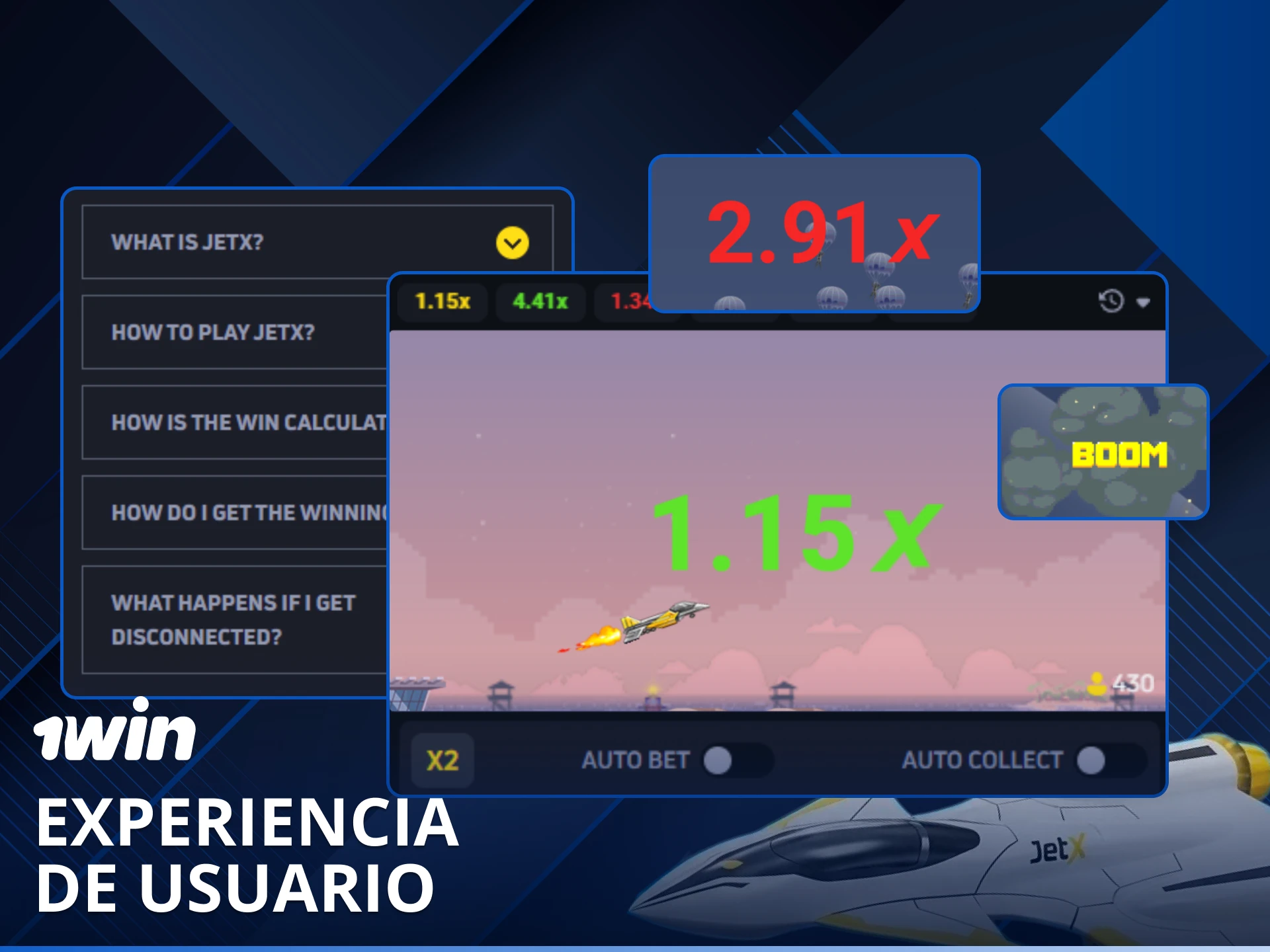 Lee sobre la gran experiencia de usuario con 1win en el juego JetX y su interfaz intuitiva.