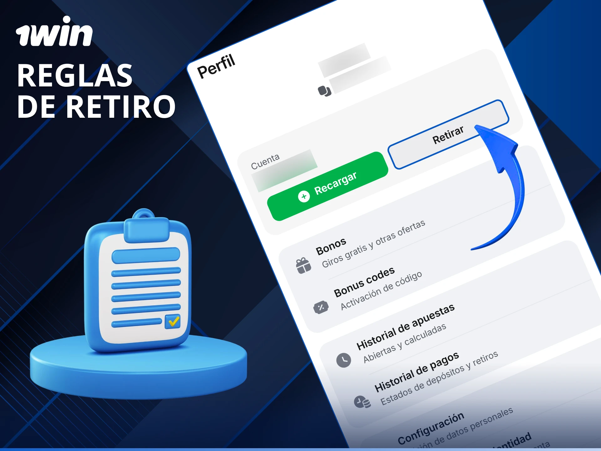 Consulta las reglas y condiciones de retiros en 1win para gestionar tus ganancias en Perú.