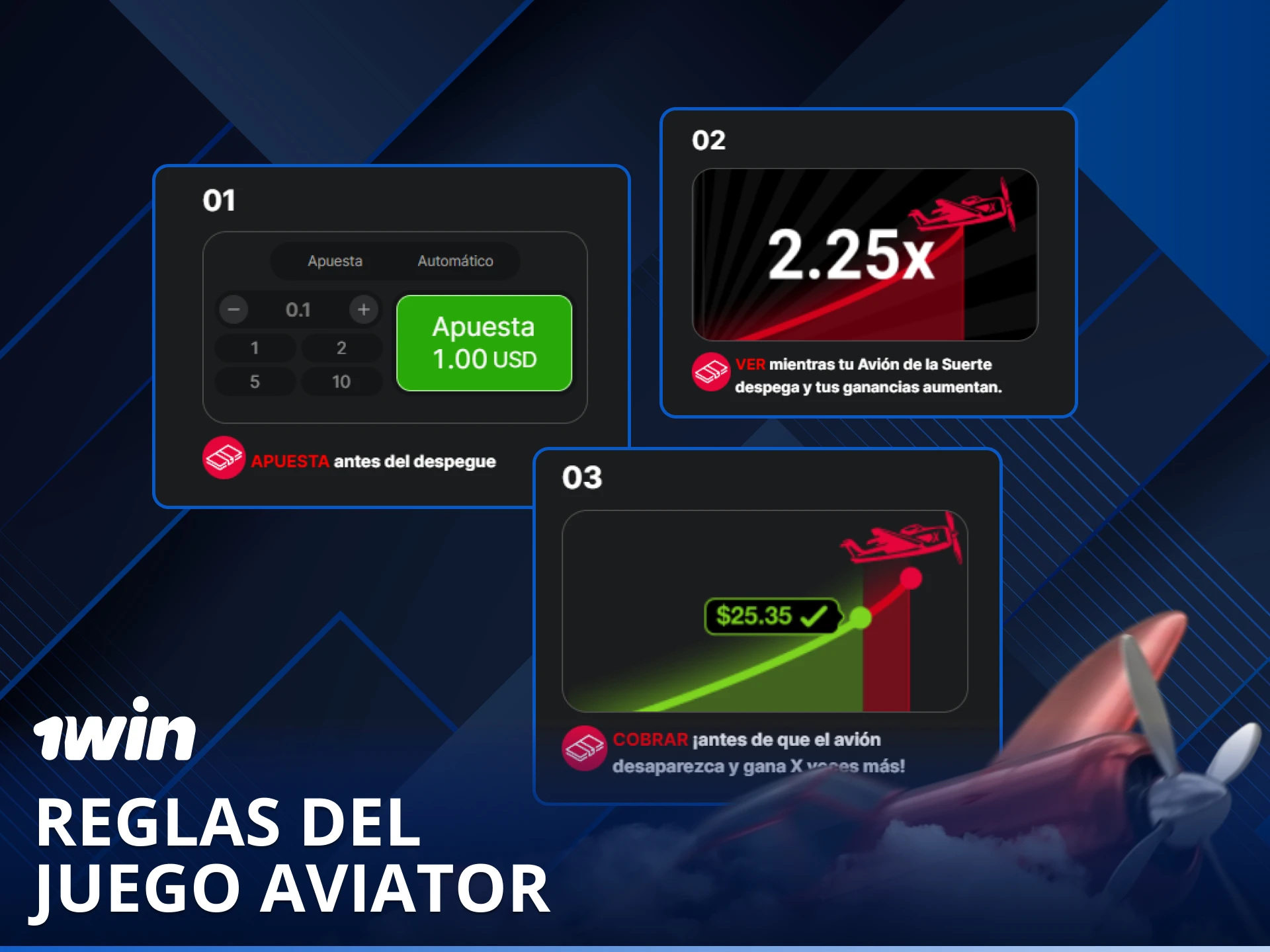 Conoce las reglas del juego Aviator en 1win antes de realizar tu primera apuesta.