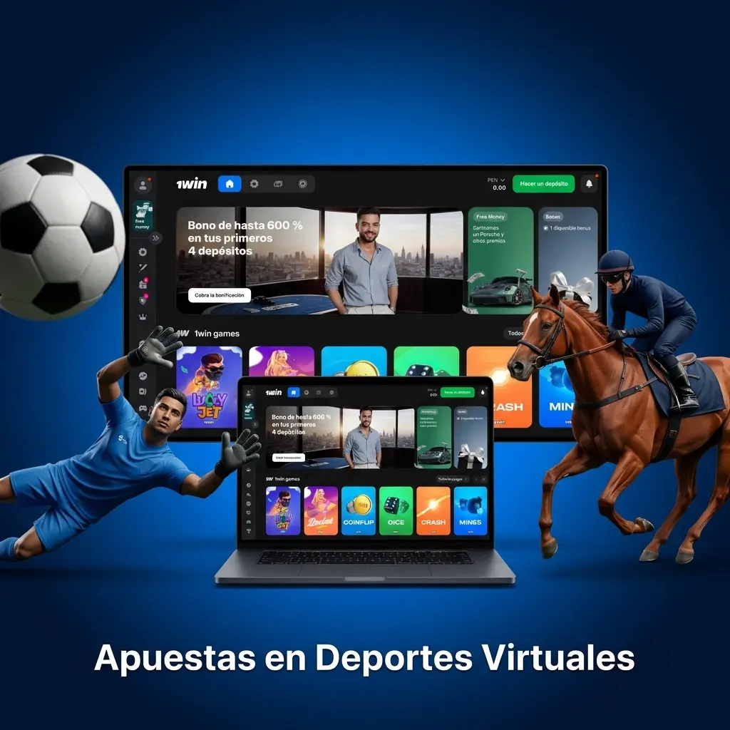 Apuestas en deportes virtuales en 1win: fútbol, tenis, carreras de caballos y perros disponibles 24/7