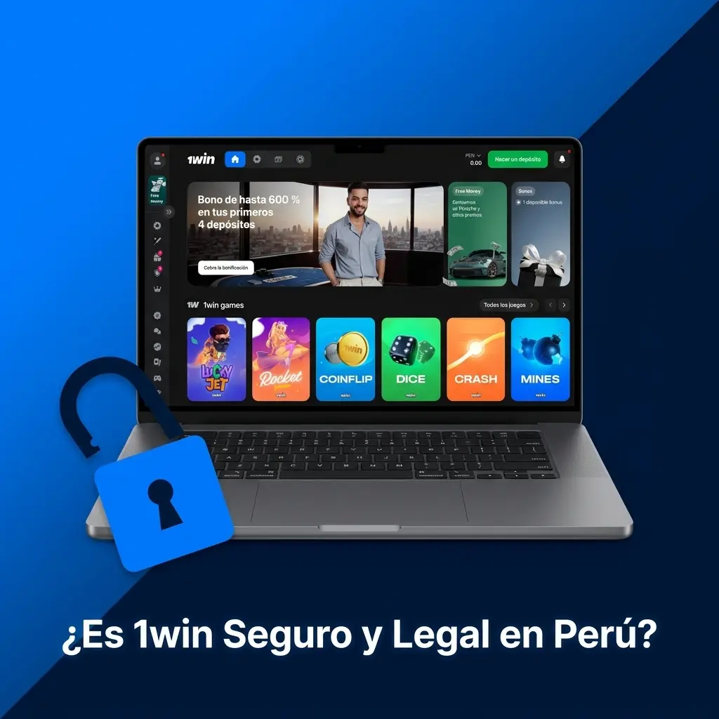 Plataforma 1win segura y legal en Perú con licencia Curaçao y cifrado SSL de 128 bits